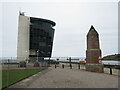 NJ9505 : Tower and Marine Operations Centre, Aberdeen North Pier by Malc McDonald