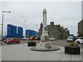NJ9505 : War Memorial, Footdee, Aberdeen by Malc McDonald