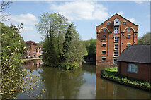 SU9951 : River Wey at Stoke Mill by Des Blenkinsopp