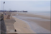 SD3036 : Blackpool Beach by Stephen McKay