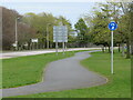 NJ9310 : Shared path alongside The Parkway, Bridge of Don, Aberdeen by Malc McDonald