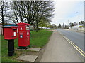 NJ9410 : Post boxes on Broadfold Road, Bridge of Don, Aberdeen by Malc McDonald