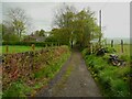 Lane approaching Jumble Head Farm, Barkisland