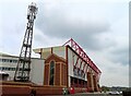 The rear of the East Stand at Oakwell