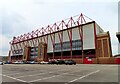 The rear of the East Stand at Oakwell