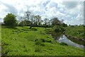 River Nidd from a bench