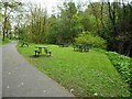 Picnic tables and seats