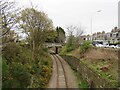 Railway line at Kittybrewster, Aberdeen