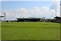 The South Stand at the New Lawn Stadium