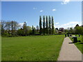 Path in Gheluvelt Park, Barbourne, Worcester