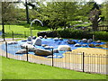 Gheluvelt Splashpad before the water is turned on