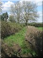 Public footpath at the northern edge of Laleston