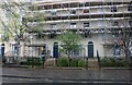 Terraced houses on London Road, Cheltenham