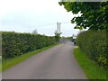 Blocked road by Barleypark Farm Cottages