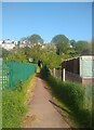 Footpath off Sweetbrier Lane