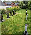 SO4910 : Mown part of the churchyard, Mitchel Troy, Monmouthshire by Jaggery