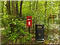 Postbox at Newtown Common