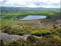 SE0055 : View WSW from Embsay Crag by Oliver Dixon