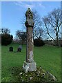 Cross at St Michael and All Angels church, Trelawnyd