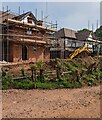 Houses under construction, Crow Hill, Upton Bishop