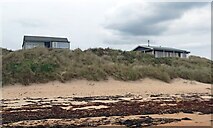 NU2423 : Bungalows in the Sand Dunes - Embleton Bay by Anthony Parkes