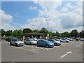SU8431 : Sainsbury's car park, Liphook by Malc McDonald