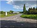 Road to former garage (servicing, repairs)  off A264