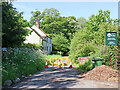 Pendeford Hall Lane closed, Staffordshire