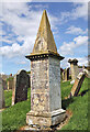 The Blackadder obelisk at Chirnside Parish Churchyard