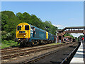 Class 20s on the Severn Valley Railway at Bewdley