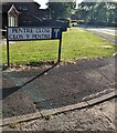 Bilingual Pentre Close sign, Cwmbran