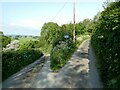 Lane junction above Nantmawr