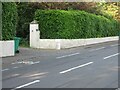 Milestone in Hepburn Gardens