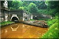 SJ8354 : Harecastle Tunnels, Trent & Mersey Canal  1980 by Alan Murray-Rust