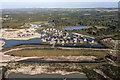 SY7588 : New waterside homes being built in former quarry by TCExplorer