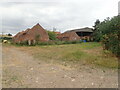 Derelict buildings at Mickling Farm