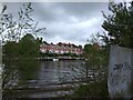 Deva Terrace, eastern fringe of Chester, by River Dee