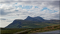 NC1611 : Cùl Mòr from the A835 north of Drumrunie by Julian Paren