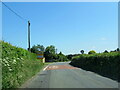 Collin Lane at the Willersey village sign