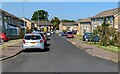 West along Chestnut Avenue, Stonehouse, Gloucestershire