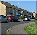 Cars and houses, Chestnut Avenue, Stonehouse, Gloucestershire