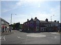 Mini roundabout, Higher Walton