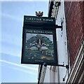 The sign of The Royal Oak