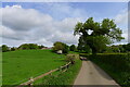 Lane leading up to Frankland Farm