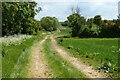 Track and farmland, Nether Winchendon