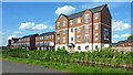 Canalside apartments in Kidderminster, Worcestershire