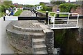 Lock on the Trent and Mersey Canal