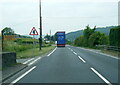 A489 near Penstrowed Hall