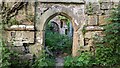 SN0613 : Entrance of ruined Newton Church by TCExplorer