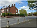 Cross road junction of Grove Lane and Meanwood Road, Leeds